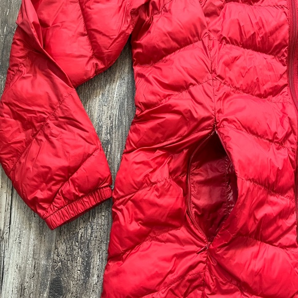 Tommy Hilfiger Winter Coat Women’s Size XL Red Puff Coat Packable Down Blend - Picture 6 of 10